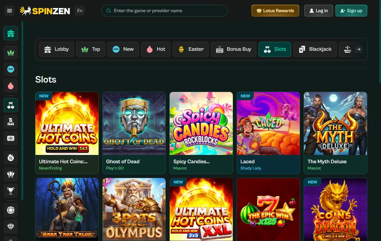 Promoções bônus e ofertas bem-vindas Spinzen Casino Brasil