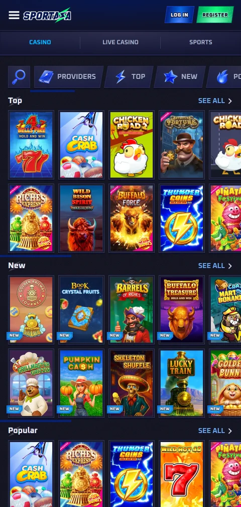 Pagamentos PIX e saques no Sportaza Casino Brasil