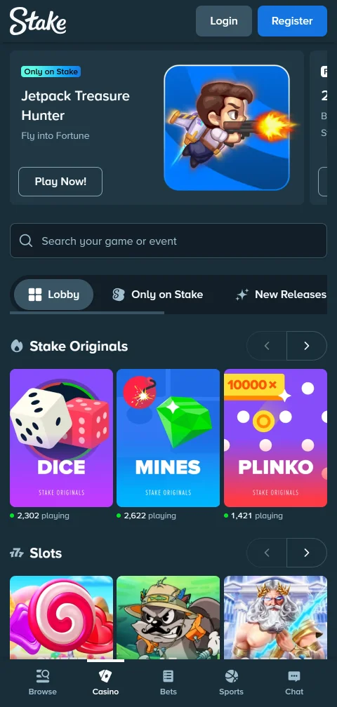 Métodos depósitos saques Stake Casino Brasil pagamentos