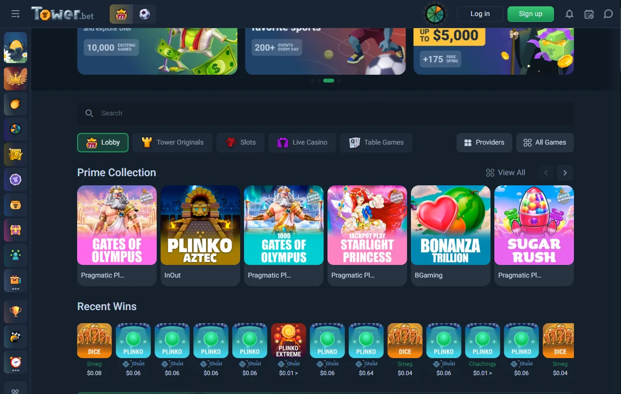 Tower.Bet Casino Brasil análise completa e plataforma para brasileiros