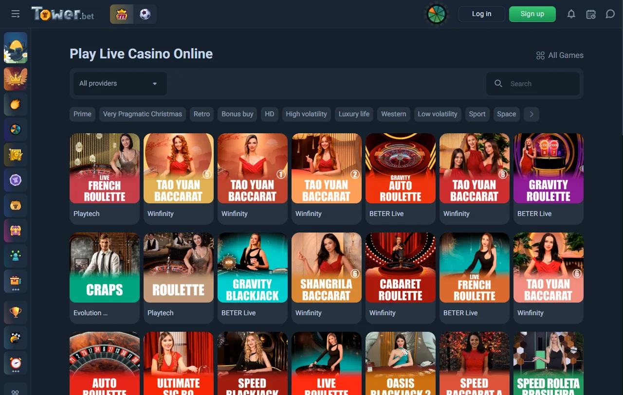Bônus de boas-vindas e promoções no Tower.Bet Casino Brasil