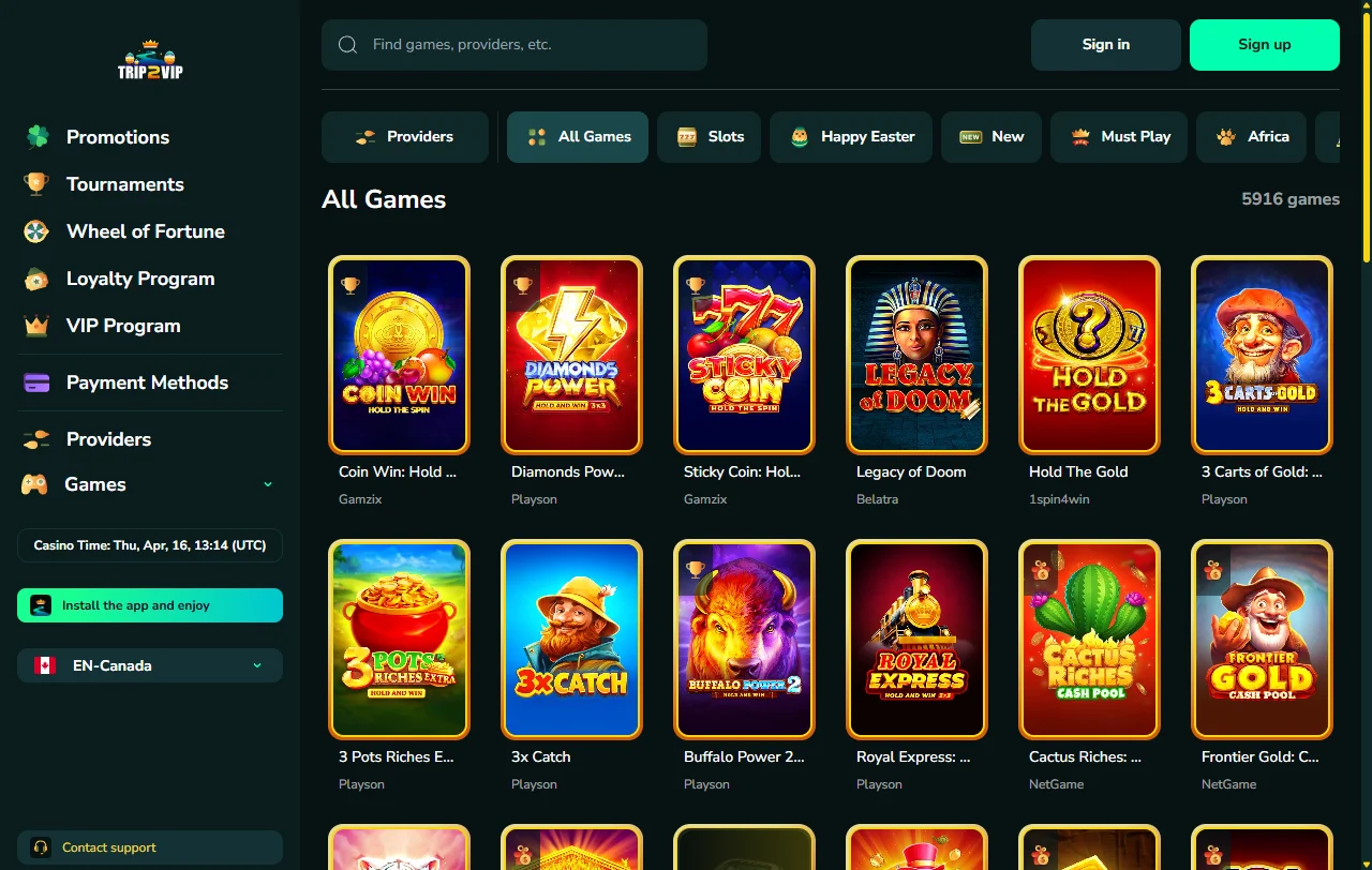 Bônus boas-vindas e promoções ativas Trip2Vip Casino Brasil