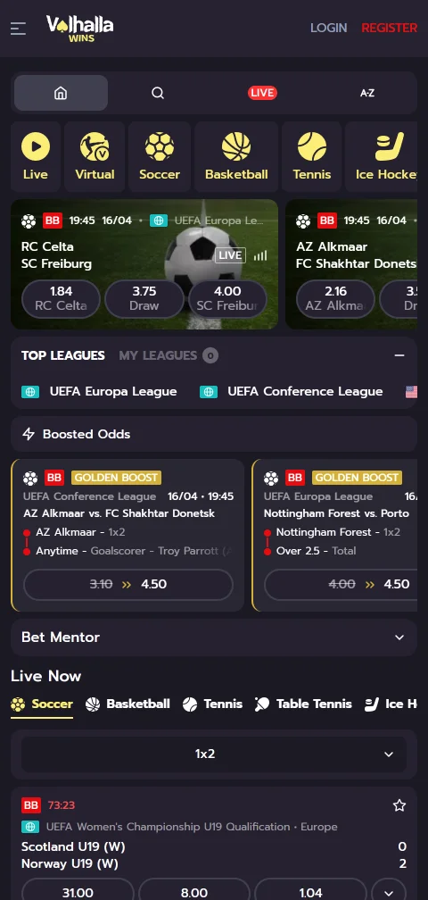 ValhallaWins Casino Brasil otimizado para smartphone - navegador responsivo com acesso completo