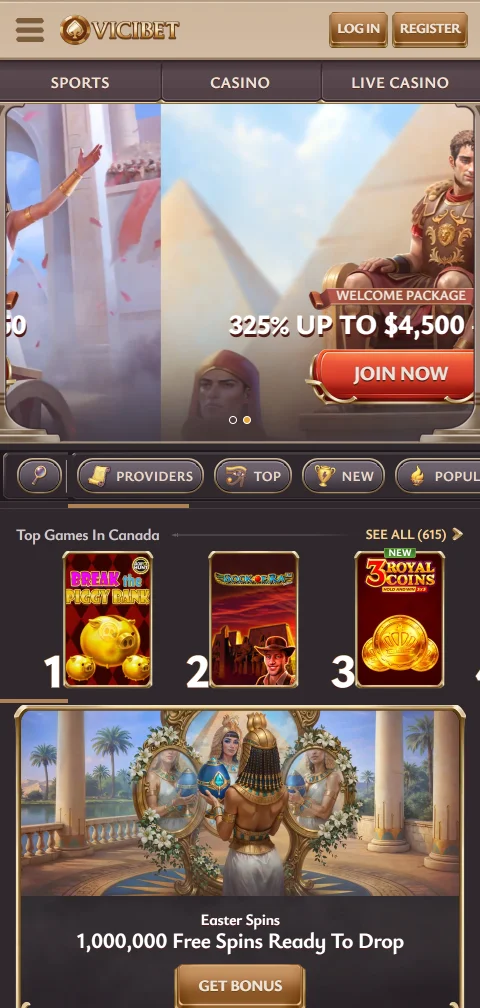 Jogos mobile acessíveis na ViciBet Casino Brasil smartphones