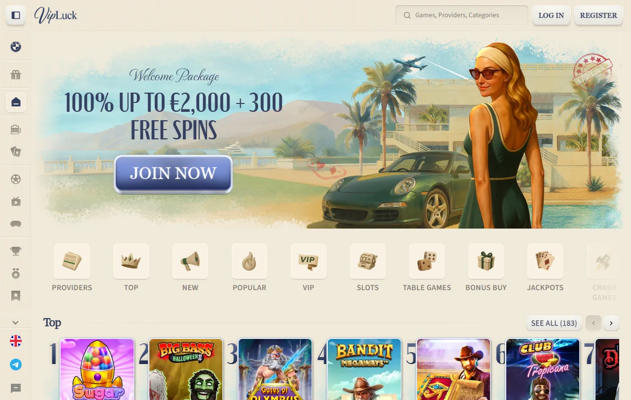 VipLuck Casino Brasil análise completa e plataforma para brasileiros