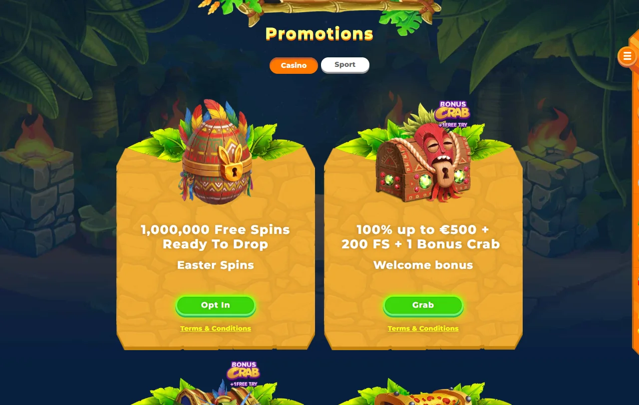 Jogos slots e live na Wazamba Casino Brasil com provedores top