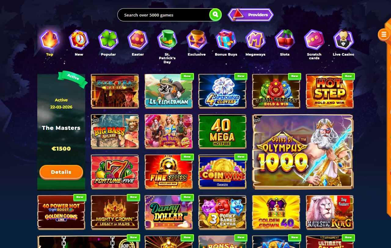 Promoções bônus Wazamba Casino Brasil incluindo boas-vindas spins