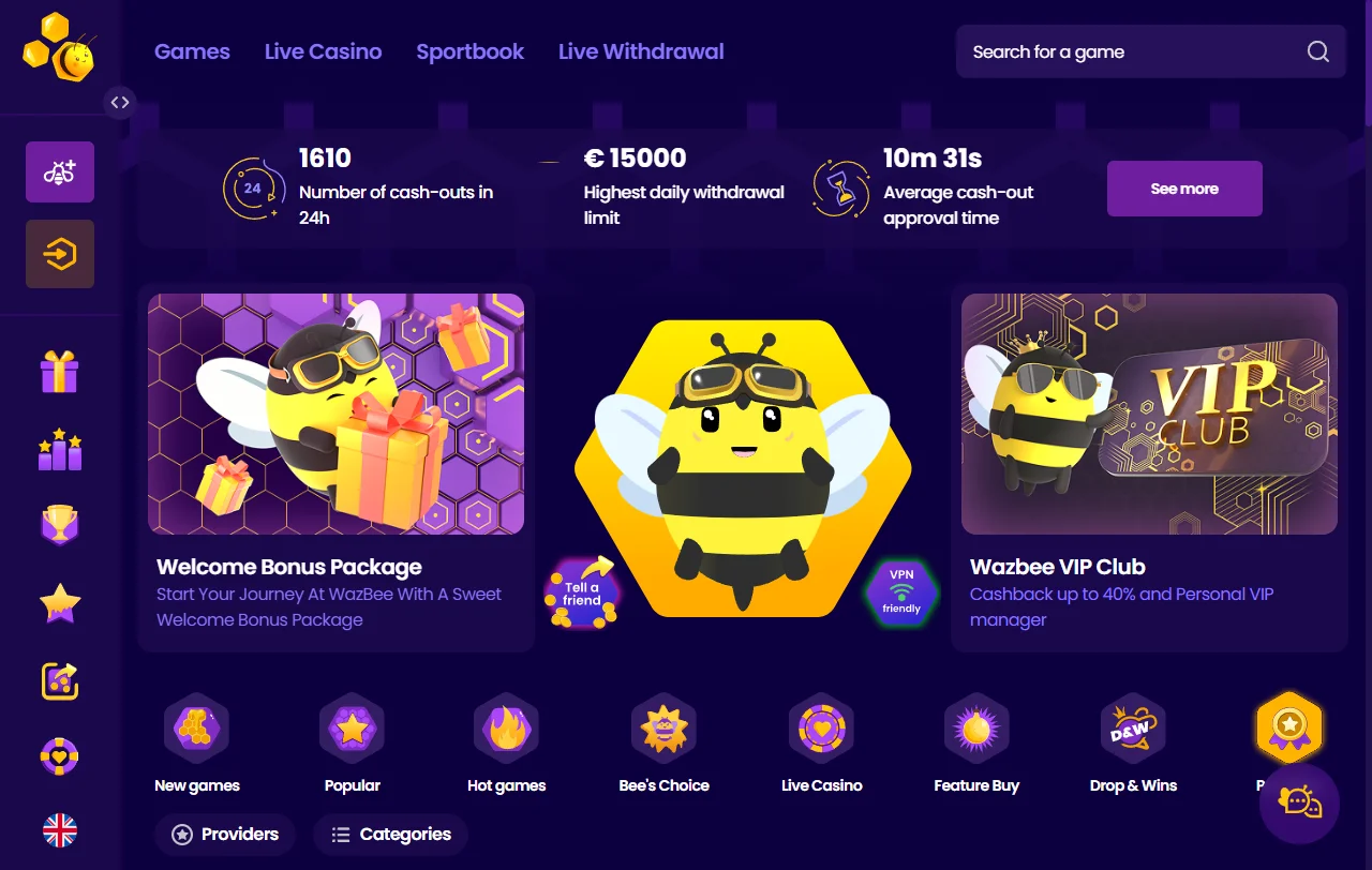Wazbee Casino Brasil análise completa e plataforma para brasileiros