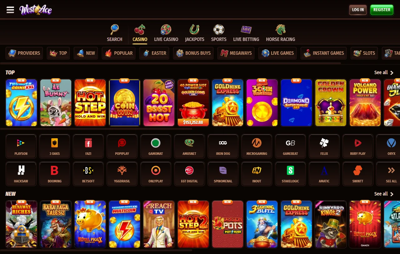 Análise completa Westace Casino Brasil para mercado brasileiro