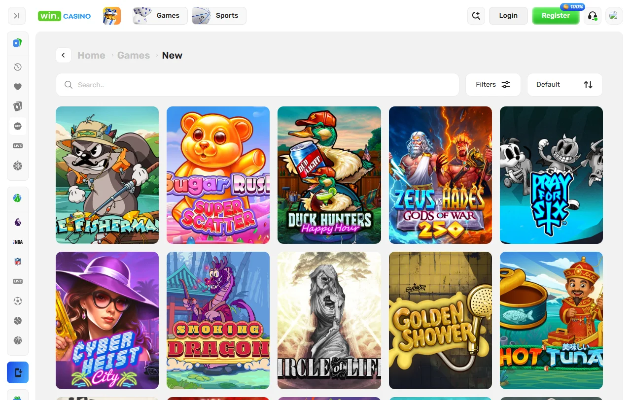 Bônus promoções Win Casino Brasil pacotes iniciais