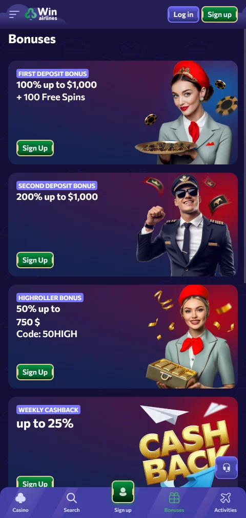 Métodos de pagamento PIX, cartões e e-wallets integrados em WinAirlines Casino Brasil