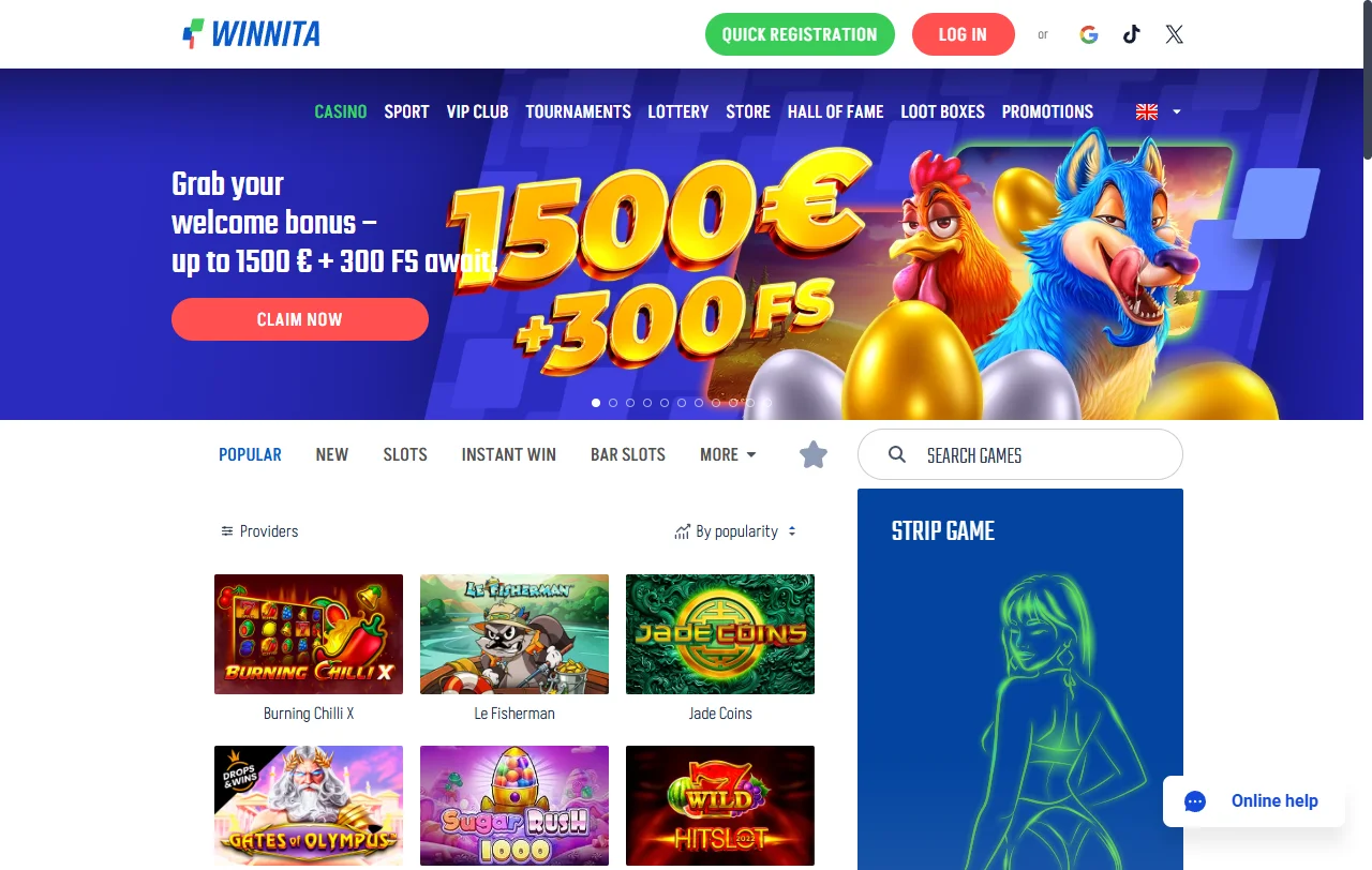 Winnita Casino Brasil - análise completa de plataforma e recursos para jogadores brasileiros