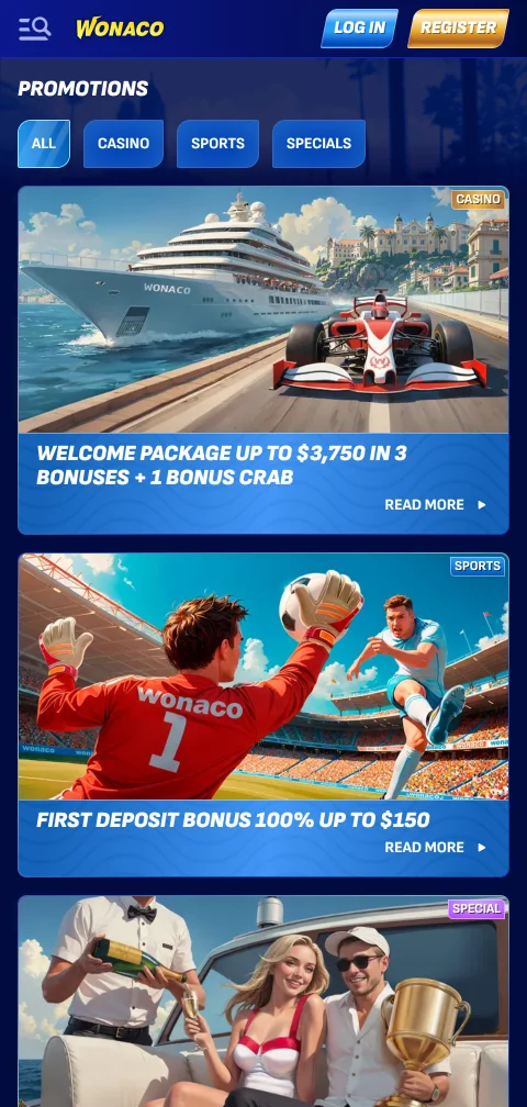 Licenças segurança proteção Wonaco Casino Brasil