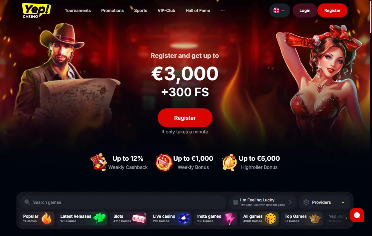 Análise completa de YEP Casino Brasil com cobertura de funcionalidades desktop